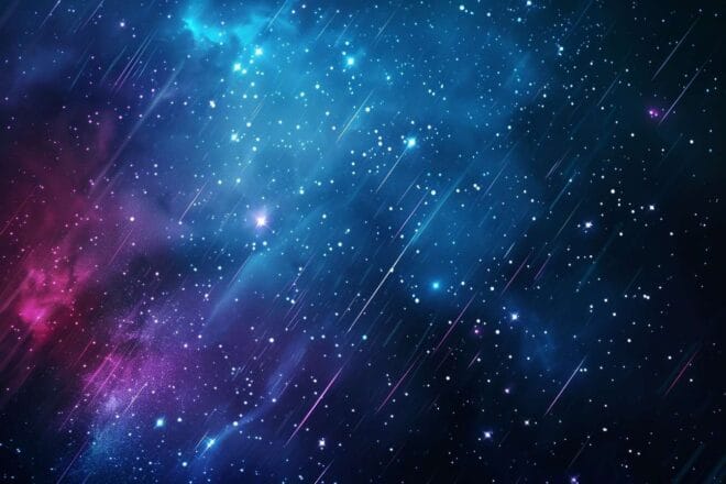 Image d'illustration. Etoiles filantes