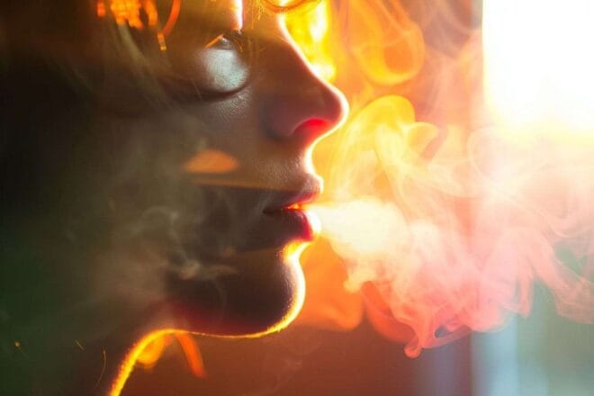 Image d'illustration. Cigarette électronique et adolescent.