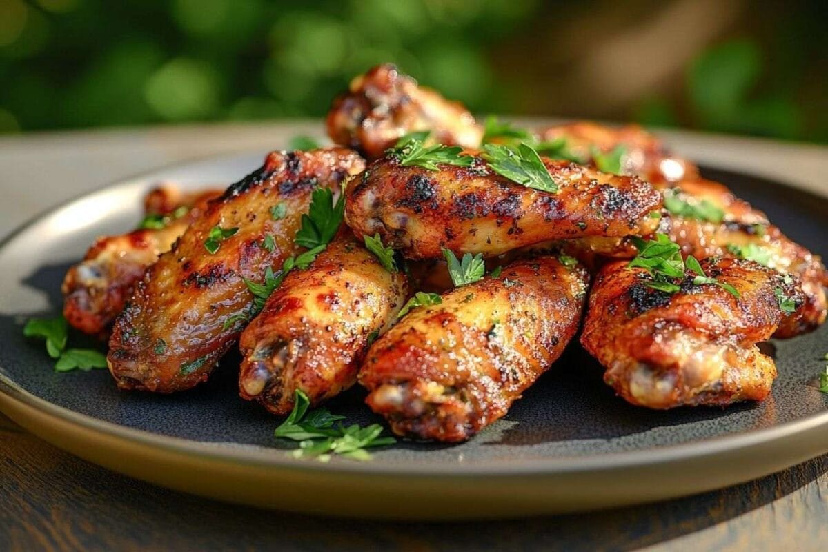 Ailes de poulet succulentes à l airfryer