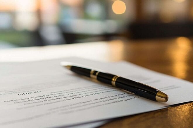 Police d assurance vie gros plan