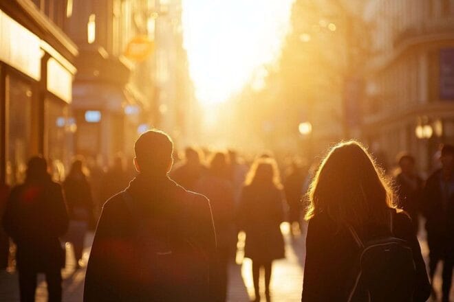 Promenade en lumière