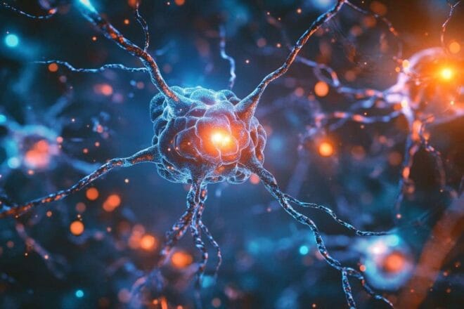 Représentation visuelle des connexions neuronales