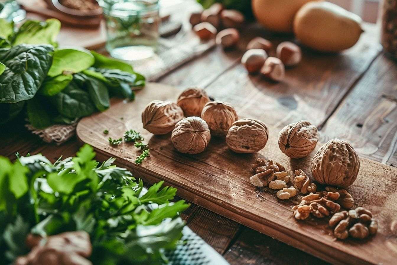 Image d'illustration. Gros plan sur les aliments riches en magnésium