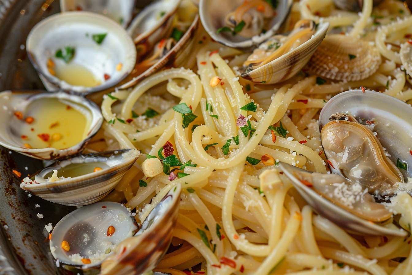 Image d'illustration. Spaghetti alle vongole