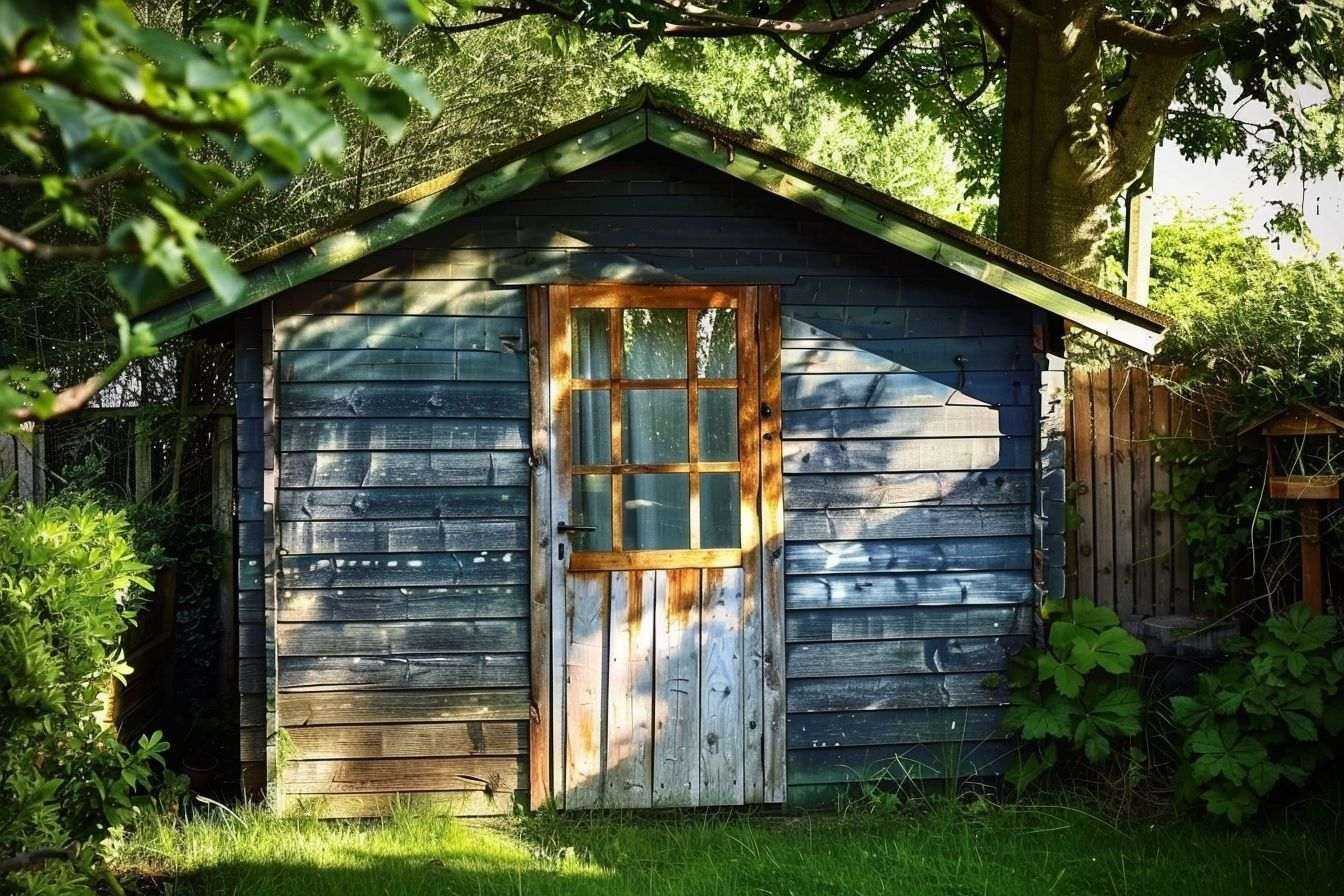 Image d'illustration. Abri de jardin rustique