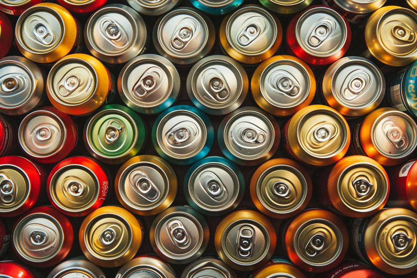 Image d'illustration. Canettes de soda