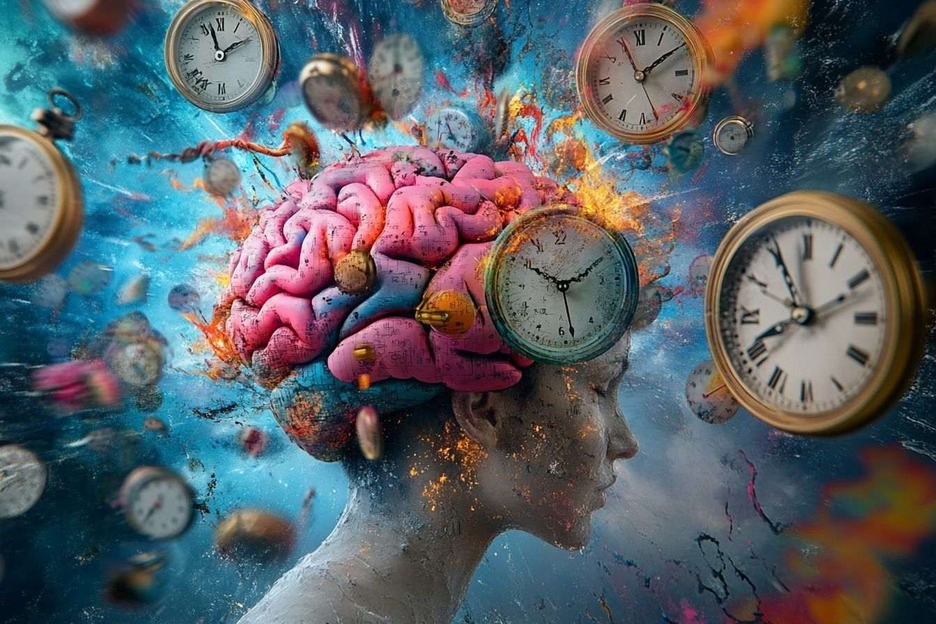 Image d'illustration. Cerveau, temps