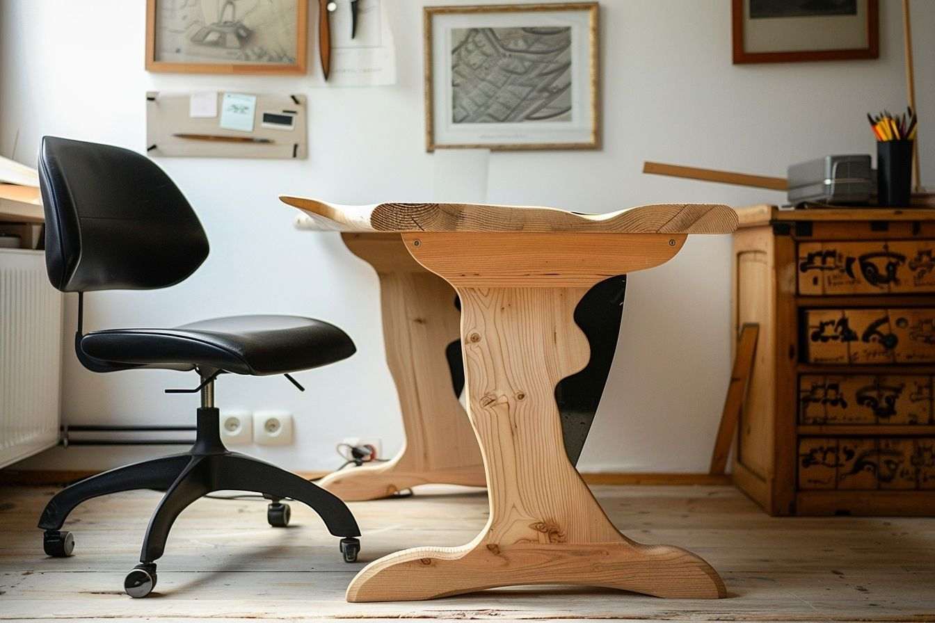 Image d'illustration. Bureau assis debout ergonomique