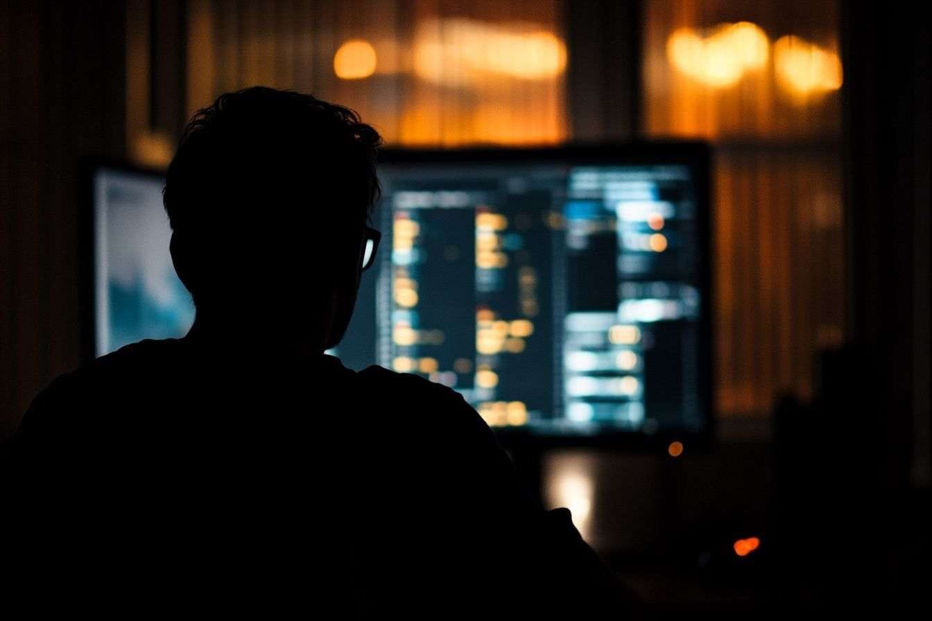 Salle sombre conflits en ligne